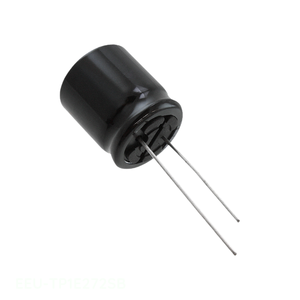 ตัวเก็บประจุแบบ Through Hole ยี่ห้อ Manufacturer Channel รุ่น 2700uF CAP ALUM 2700UF 20% 25V RADIAL EEU-TP1E272SB - Product Image 1