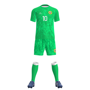 Haut de survêtement style populaire, 100 % polyester, léger, respirant, à séchage rapide et ventilé, idéal pour le soutien le jour du match - Product Image 3
