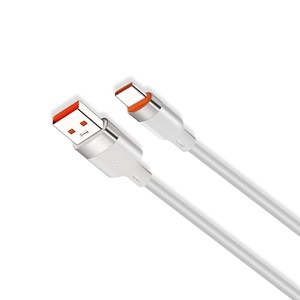 1M USB-C Nhanh Chóng Sạc Silicone Cáp Sạc Nhanh Dữ Liệu Sync Đối Với <span class=keywords><strong>iPhone</strong></span> 15 Xiaomi Tương Thích Máy In Máy Tính Máy Quét Mã Vạch - Product Image 3