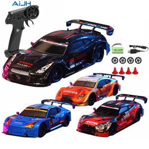 Coche de <span class=keywords><strong>juguete</strong></span> con Control remoto AiJH 1:16 para niños y adultos, 6 barricadas, neumáticos de cuatro velocidades, Material metálico, coche de carreras 4WD RC - Product Image 1