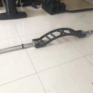 Attrezzatura Fitness palestra sollevamento pesi Bar Squat Training Multi manopole bilanciere curvo Swiss Bar - Product Image 2