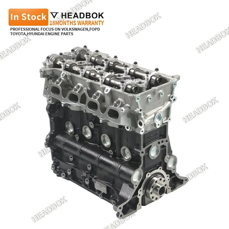 HEADBOK Motor de fábrica de alta calidad Bloque largo 2TR 2TR-FE Bloque de cilindros de motor para Toyota