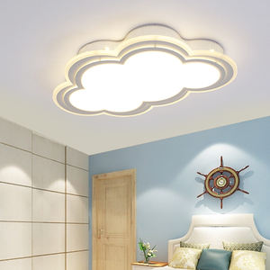 Commercio all'ingrosso della fabbrica moderna bianco blu di illuminazione a led decorazione dell'interno ha condotto la luce nube luce della lampada a soffitto per soggiorno - Product Image 3