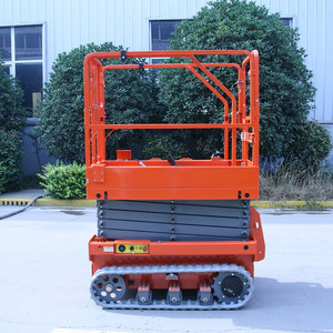 Plataformas Elevadoras de Tijera Hidráulicas Eléctricas para <span class=keywords><strong>Alquiler</strong></span>, de 8m, 10m y 12m, para Trabajos Aéreos en Exteriores - Product Image 1