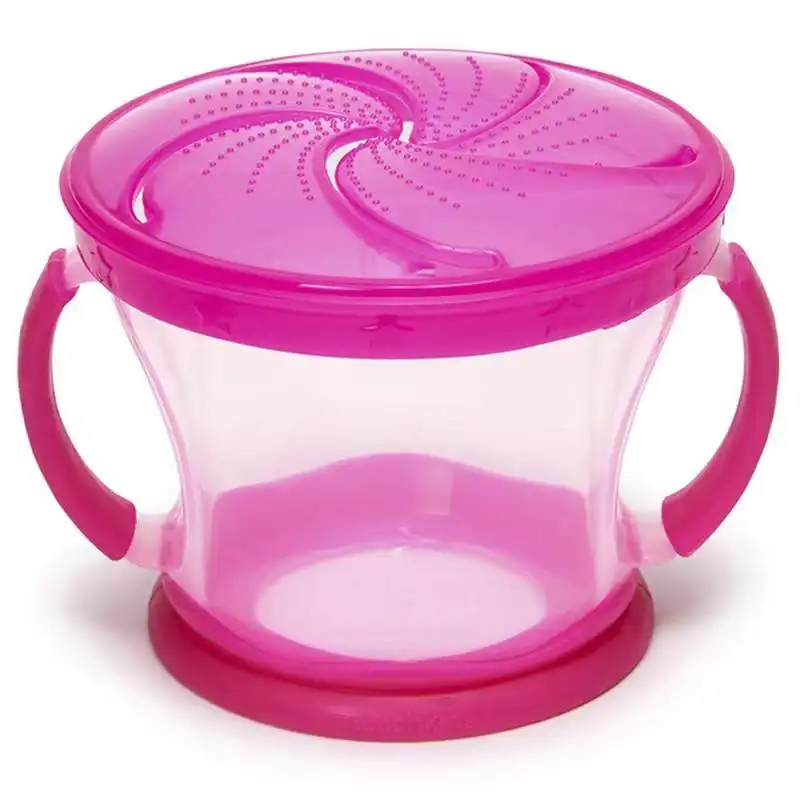 Botella de agua de silicona con pajita para bebé, juego de aperitivos para niño pequeño, alimentador de entrenamiento, 360 tazas