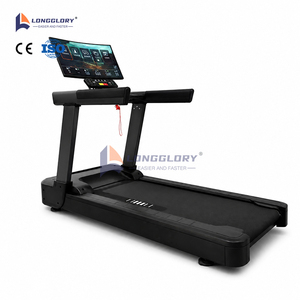Factory Direct 32 Inch HD Screen <b>Mirroring</b> Commercial Running Machine <b>for</b> <b>Gym</b> Club Cardio Training LG-AO-T12/ - Product Image 2