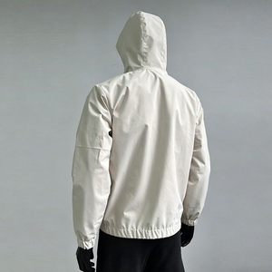 Chaqueta Cortavientos Impermeable Personalizada, Resistente al Viento y al Desgaste, con Cierre, Traje Deportivo Cortavientos para Hombre - Product Image 2