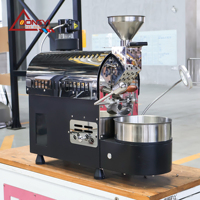 Machine à torréfier le café Dongyi 600g avec écran tactile intelligent et tambour à double paroi en acier inoxydable 310 pour studio de café