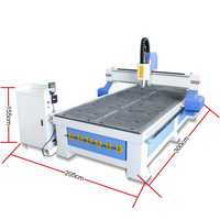 Router CNC Profesional de Formato Grande de 1300x2500 mm para Trabajos en Madera, Grabado y Corte de Acrílico y Madera para Señalización Publicitaria