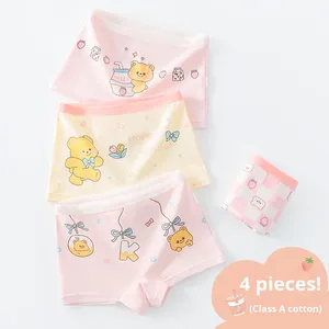 <span class=keywords><strong>Mutandine</strong></span> per bambini da donna in cotone 95 biancheria intima di orso carino Boxer e pantaloncini all'ingrosso - Product Image 6