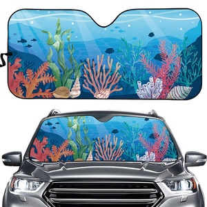 Màn che nắng kính chắn gió ô tô chất lượng cao, logo cao cấp, chất liệu nhôm, kiểu gấp, dạng bong bóng PE - Product Image 2