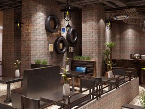 Hoge Temperatuurbestendig Gemakkelijk Schoon Te Maken Wandpaneel 3d Steeneffect Mcm Flexibele Keramische Tegels Buiten - Product Image 4