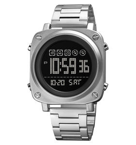 Azul del <span class=keywords><strong>reloj</strong></span> SKMEI 1726 recién llegados <span class=keywords><strong>reloj</strong></span> de los hombres de lujo Acero inoxidable digital de muñeca Relojes - Product Image 2