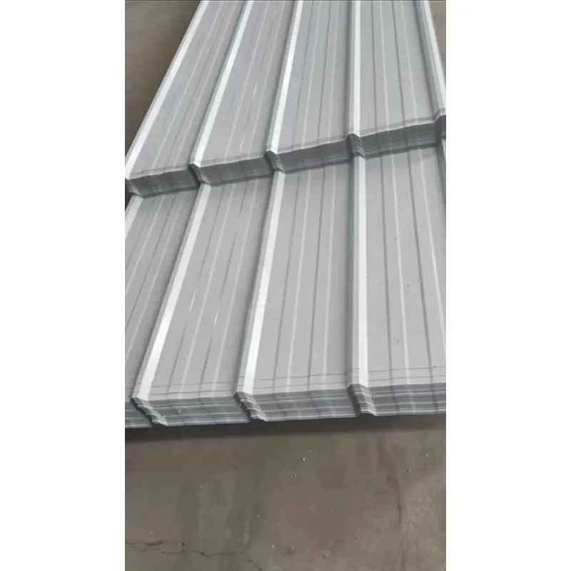 Hojas de techo de zinc y hierro de acero corrugado galvanizado de China, hojas de Tole de precio de Metal para casa