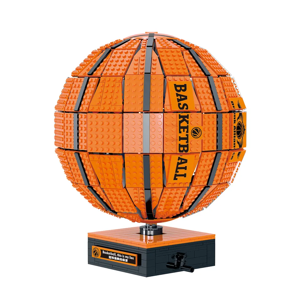 Yeni Mork 031008 yaratıcı basketbol modeli 1:1 yapı taşları plastik tuğla oyuncaklar süper DIY kiti seti 2221 adet