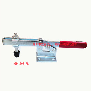 GH-203-FL Right Angle <b>Clamp</b> Galvanized Steel Industrial <b>Clamp</b> Metric 24mm Width Non Adjustable - Product Image 5