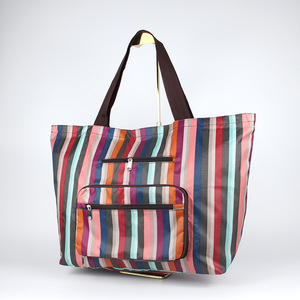 Bolsa de Compras Plegable Portátil, Grande, Impermeable, de Tela Oxford, para Viajes, Supermercado, Almacenamiento, Elegante Bolsa de Hombro - Product Image 2