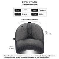 Casquette de baseball personnalisée style trucker, effet vieilli et délavé, avec logo brodé en 3D, bord effiloché et dos en maille, certifiée GRS écologique, vente en gros