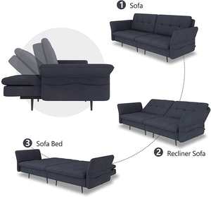 Japon tarzı antika Futon <span class=keywords><strong>Knockdown</strong></span> cabrio çekyat depolama ile oturma odaları yatak odası ev mobilya için popüler - Product Image 4