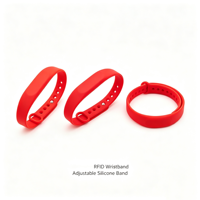 Bracelets en silicone NFC RFID personnalisés pour la gestion du contrôle d'accès