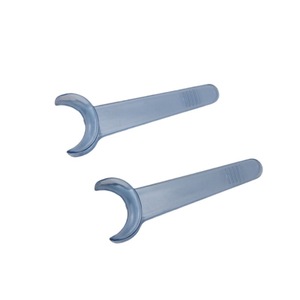 Ouvre-bouche de type T LK-704B, outil d'ouverture buccale dentaire en plastique transparent bleu pour adultes, à usage unique - Product Image 4