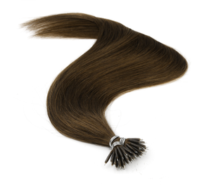 Extensions de cheveux Nano Ring en cheveux humains vierges Remy, de 12 à 40 pouces, 50g, 50 mèches par paquet, couleur foncée, couleur claire, couleur T, couleur P, couleur Balayage, haute qualité. - Product Image 4