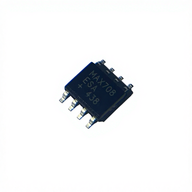 Original MAX708ESA Voltage Supervisor Reset IC 4.65V Threshold Low Power SOP 8 for Microcontroller Power Monitoring Systems