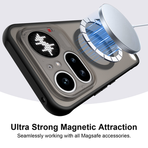 Coque arrière magnétique antichoc de protection intégrale pour Nothing Phone 4A Pro, finition mate, toucher agréable, étui pour <span class=keywords><strong>téléphone</strong></span> portable - Product Image 5