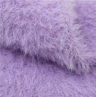 Leyang 2CM Kunstnerz-Federgarn 100% Nylon Weich Flauschig Nicht-Haarendend Gefärbt Z-Gewirkt Individuelle Farbe Mittel-Hochfest Winter