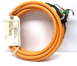 Indramat <span class=keywords><strong>Ikg</strong></span>/1120660/ikg0006 Motor Kablosu 5m Uzunluk 11610153 Yepyeni, Bir Yıl Garantili Orijinal Ürün - Product Image 1