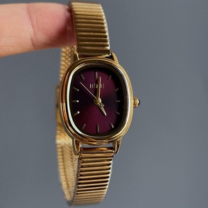Wholesale Customized New Arrival Light Luxury Fashion Stainless Steel Strap Square Quartz <b>Watches</b> Ladies Women - Product Image 2