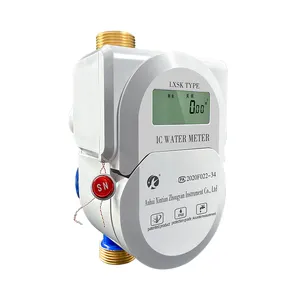 Intelligent prepaid water meter wireless remote meter reading mobile phone payment home rental water meter