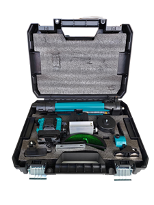 3 डी इनडोर/आउटडोर चुंबकीय लेजर स्तर 12 लाइनों बीम ग्रीन इंडस्ट्रियल/डिय ग्रेड लिथियम बैटरी बिजली की आपूर्ति स्व-समतल 0-30 मीटर - Product Image 4