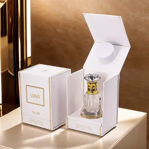 Dubai Arabian Men And Women Perfume Fragrance Magnet Luxury Gift Boxes Cardboard Paper Customize Box Packaging