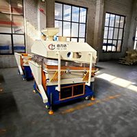Machine de déstonage par gravité QSC-10, équipement de nettoyage des grains 10T/H pour blé, riz, maïs, certifiée CE, haute productivité, pureté de 98%