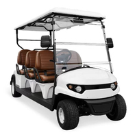 Voiture électrique de transport de personnes, nouvelle conception 2024, 6 places, navette électrique personnalisée pour hôtel, aéroport, voiture électrique 6 places, voiturette de golf à vendre