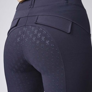Pantalones de Equitación con Bolsillos Laterales para Mujer, Asiento Completo, Sin Costura Interior en la Pierna, con Excelente Comodidad - Product Image 2
