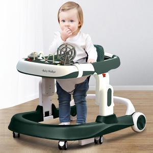 Girello per Bambini Anti-Ribaltamento a Forma di U, Regolabile, con Funzione Seduta e Spinta, per Bambini e Neonati - Product Image 5