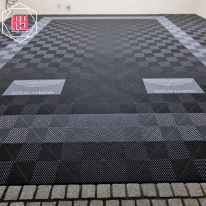 Nhiệm vụ nặng nề lồng vào nhau PVC nhà để xe gạch lát sàn PP nhựa gạch lát sàn cho nhà để xe gạch 400*400*18 mét - Product Image 6