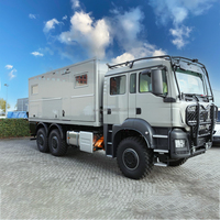 Camion Cellule d'Expédition 20 Pieds Personnalisable, Camping-Car Aménagé, Ange de Départ, Bricolage Tout-Terrain, Véhicules Récréatifs pour Camping et Randonnée