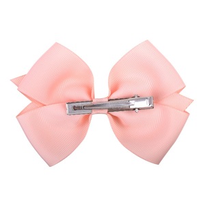 4,5 Zoll Baby Girl <span class=keywords><strong>Ribbon</strong></span> Haars chleifen mit Krokodil klemmen Haars pangen Haarschmuck für Mädchen Kleinkind Kleinkinder Kinder - Product Image 3