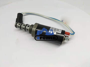 SK200-6E SY135 SY335ชิ้นส่วนรถขุด EC210ปั๊มไฮดรอลิกโซลินอยด์วาล์ว SKX5P-17-208 KDRDE5KR-20 40C07-203A - Product Image 2