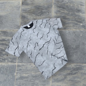 Camiseta de Algodón de 280g para Hombre, Corte Regular, Estilo Urbano, con Logotipo Serigrafiado en la Parte Delantera, Tejido Transpirable y Ecológico - Product Image 1