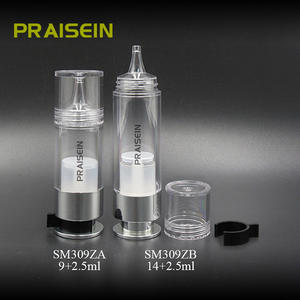 Seringue cosmétique vide en plastique liquide et poudre mélange bouteille presse type transparent <span class=keywords><strong>eau</strong></span> lumière aiguille tube - Product Image 2
