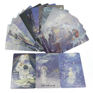 Cartes à jouer tarot personnalisées de haute qualité conçues pour l'atmosphère de mariage Matériel en papier personnalisé avec emballage personnalisé - Product Image 4