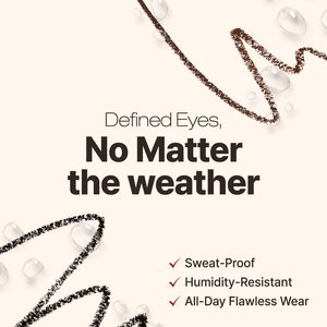 Crayon Eyeliner Clio Extreme Gelpresso Noir Brun Imperméable Longue Tenue Anti-Bavures Maquillage des Yeux - Product Image 4