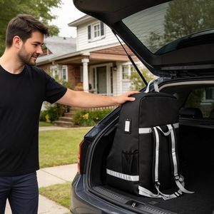 Bolsa de Viaje <span class=keywords><strong>para</strong></span> Asiento de Coche <span class=keywords><strong>para</strong></span> Bebés Compatible con <span class=keywords><strong>Graco</strong></span> - Ligera, Portátil, Plegable, de Poliéster, con Cierre de Cremallera, Diseño Unisex <span class=keywords><strong>para</strong></span> Uso en el Aeropuerto - Product Image 4