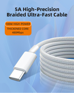 Vendita calda PD 60W 240W USB C L cavo dati di ricarica rapida 1M 2M di aspirazione magnetica tipo C Computer - Product Image 2