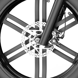 2024 nueva motocicleta eléctrica equipada con neumático grueso de 20 pulgadas con ciclomotor alimentado por batería de litio de 48V 12Ah - Product Image 5