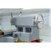 Tour à métaux CNC horizontal CK6150 avec tourelle électrique à 4 postes, porte-outil 25x25mm pour le tournage de précision de composants de grande taille